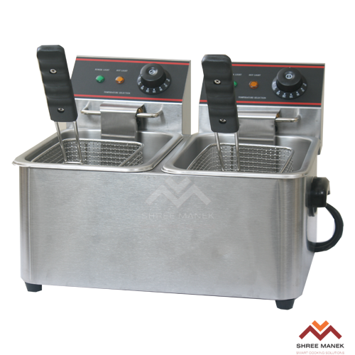 Shree Manek TWIN BASKET DEEP FAT FRYER